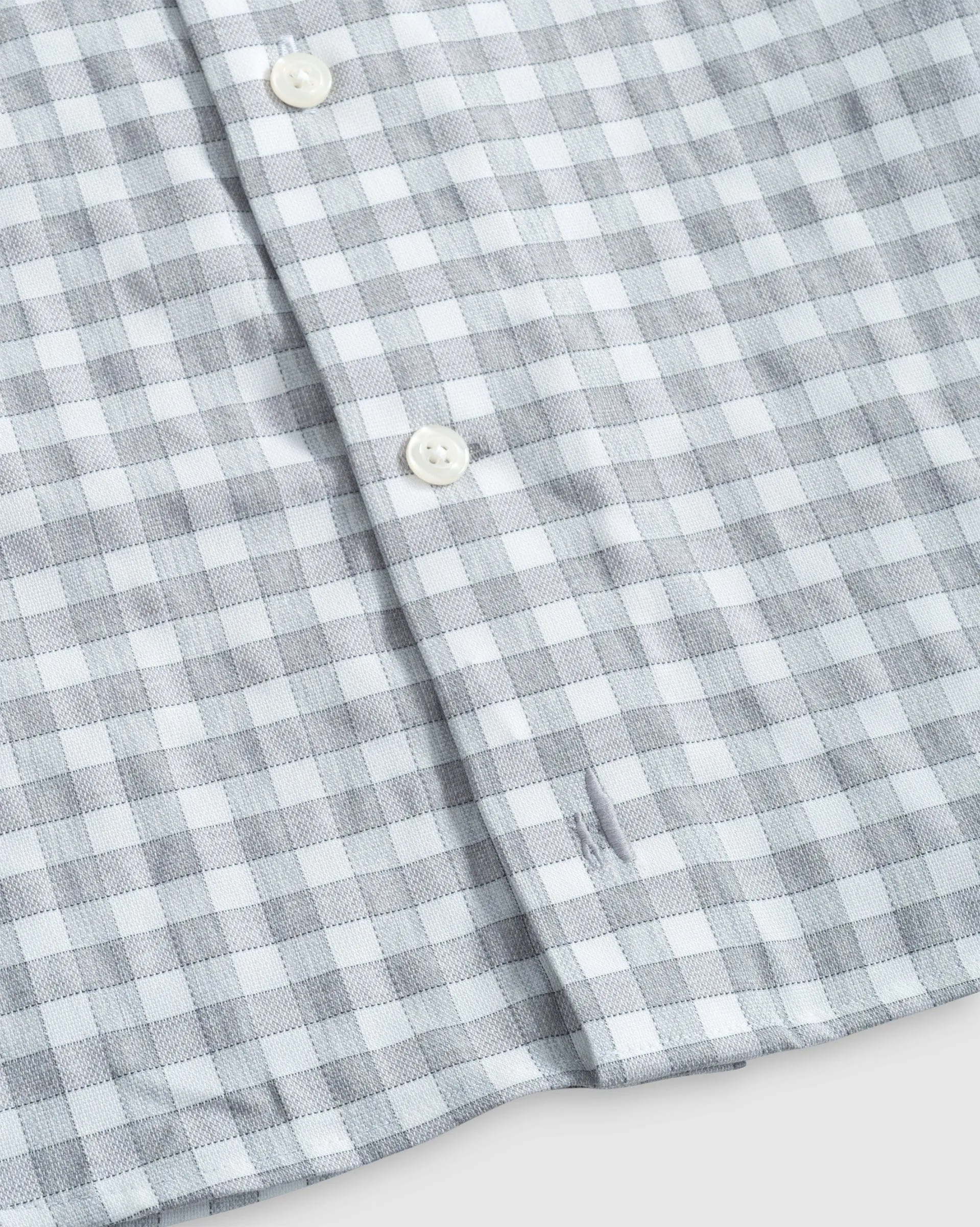 Allworth Performance Button Up Shirt in Light Gray by Johnnie-O