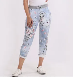 Anne   Kate Italian Rose Light Denim Pants 14-18