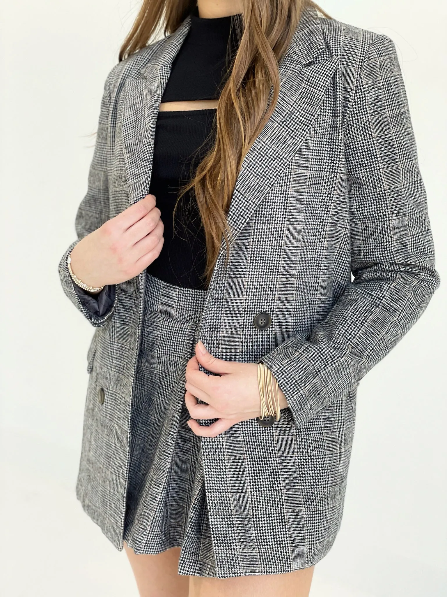 Averil Button Front Blazer