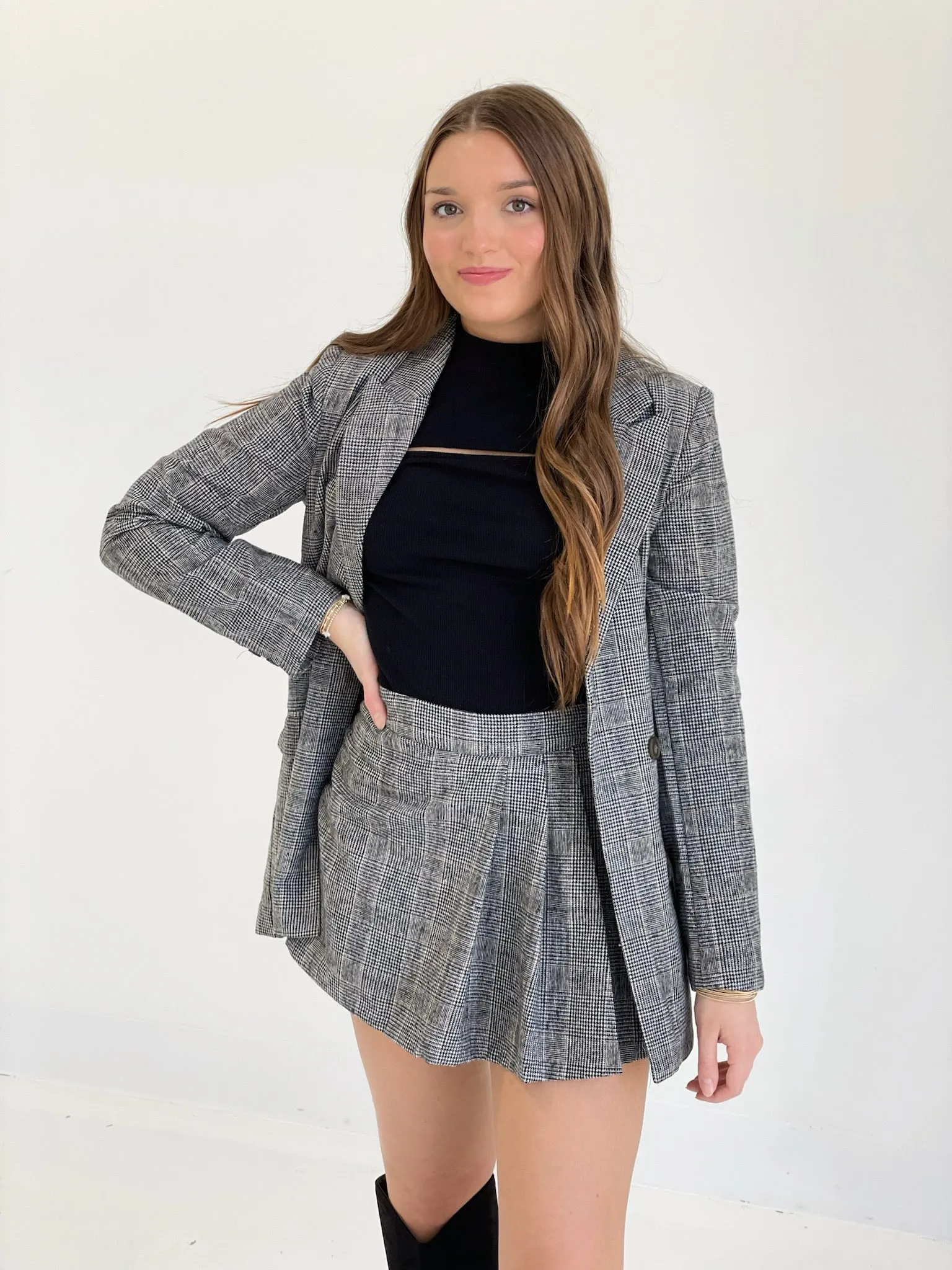 Averil Button Front Blazer