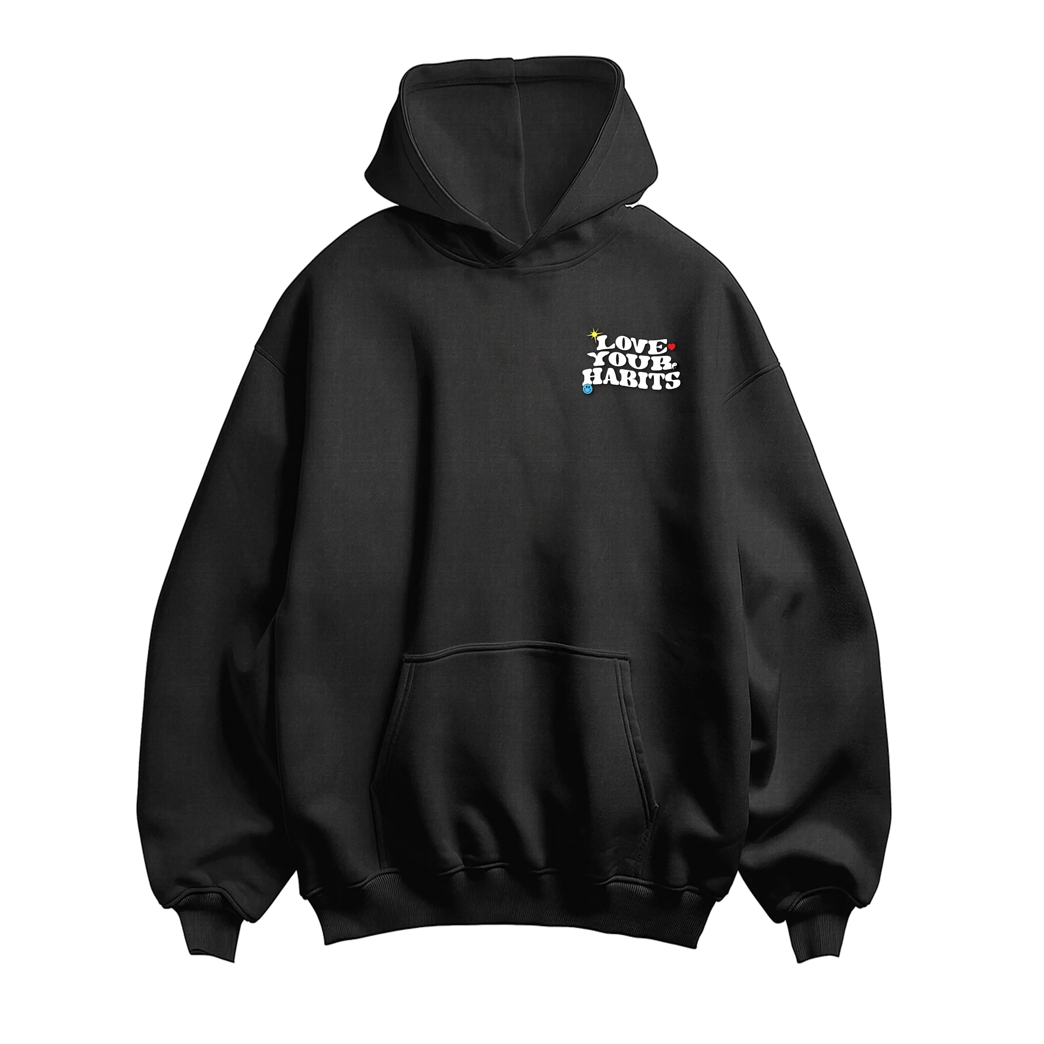 Black Love Your Habits Hoodie