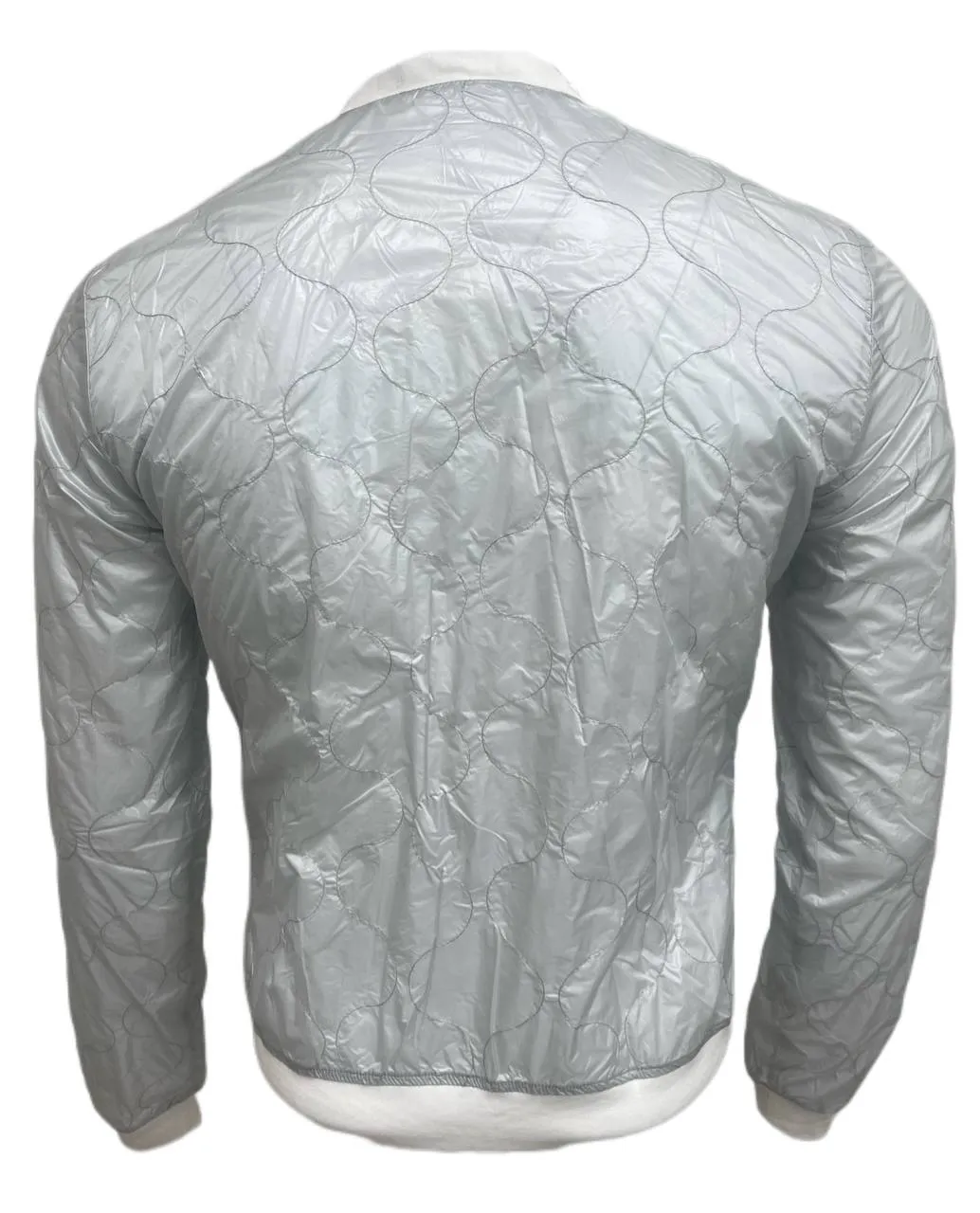 BLK DNM Men's Dust White Nylon Lightweight Jacket 58 #MKP2301 Size M NWT