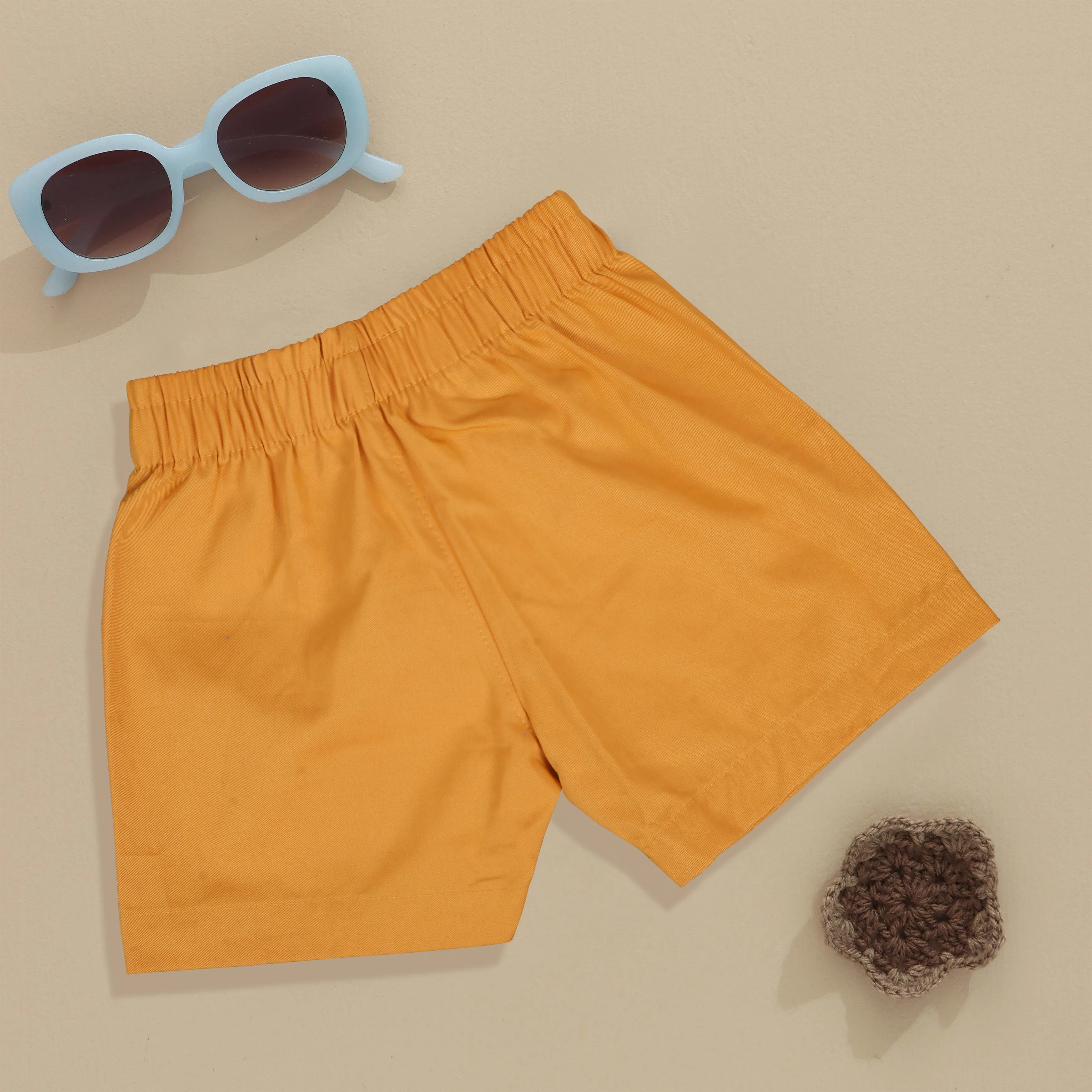 Boys Solid Casual Summer Shorts