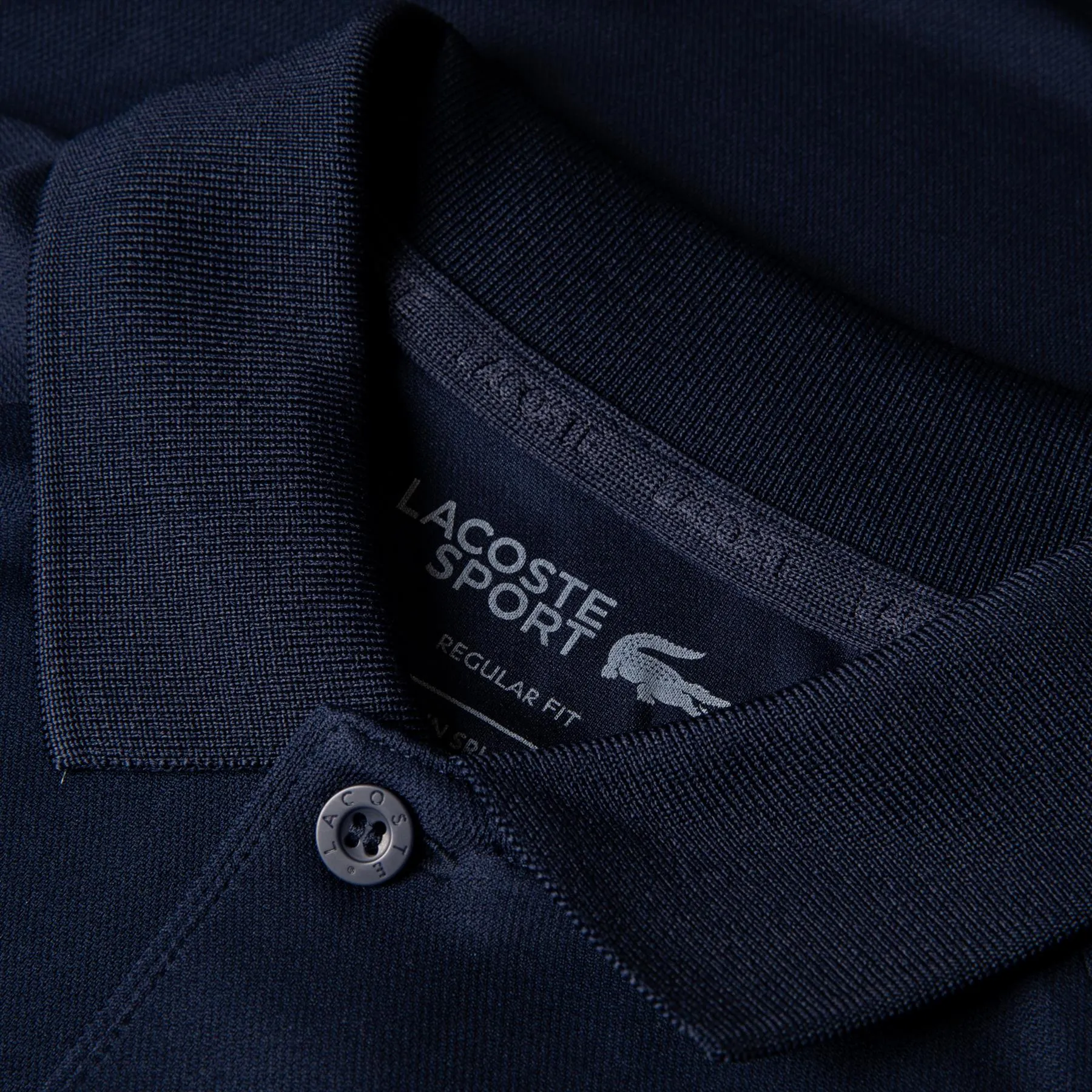 Breathable Interlock Sport Polo Midnight Blue - AW24