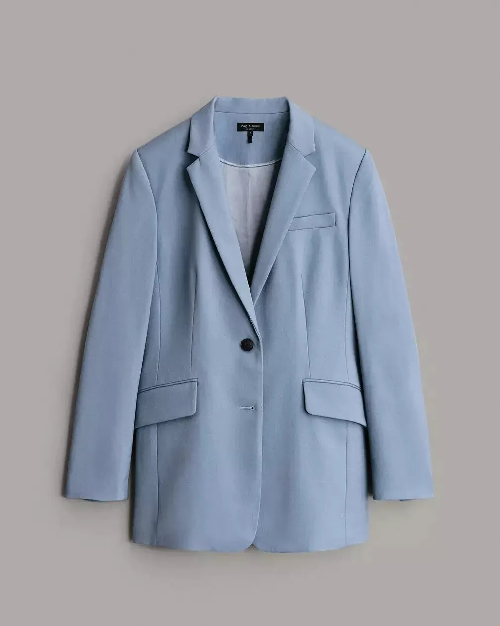 Charles Twill Blazer in Prairie Blue