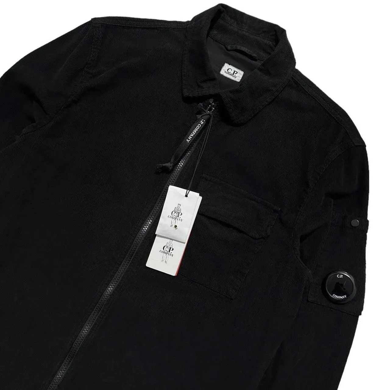 CP Company Black Corduory Shirt