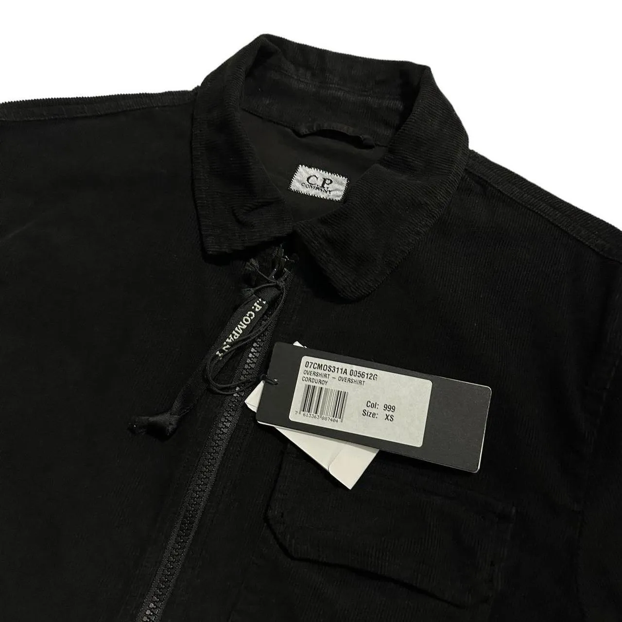 CP Company Black Corduory Shirt