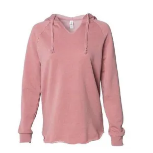 Dusty Rose Wave Wash Hoodie