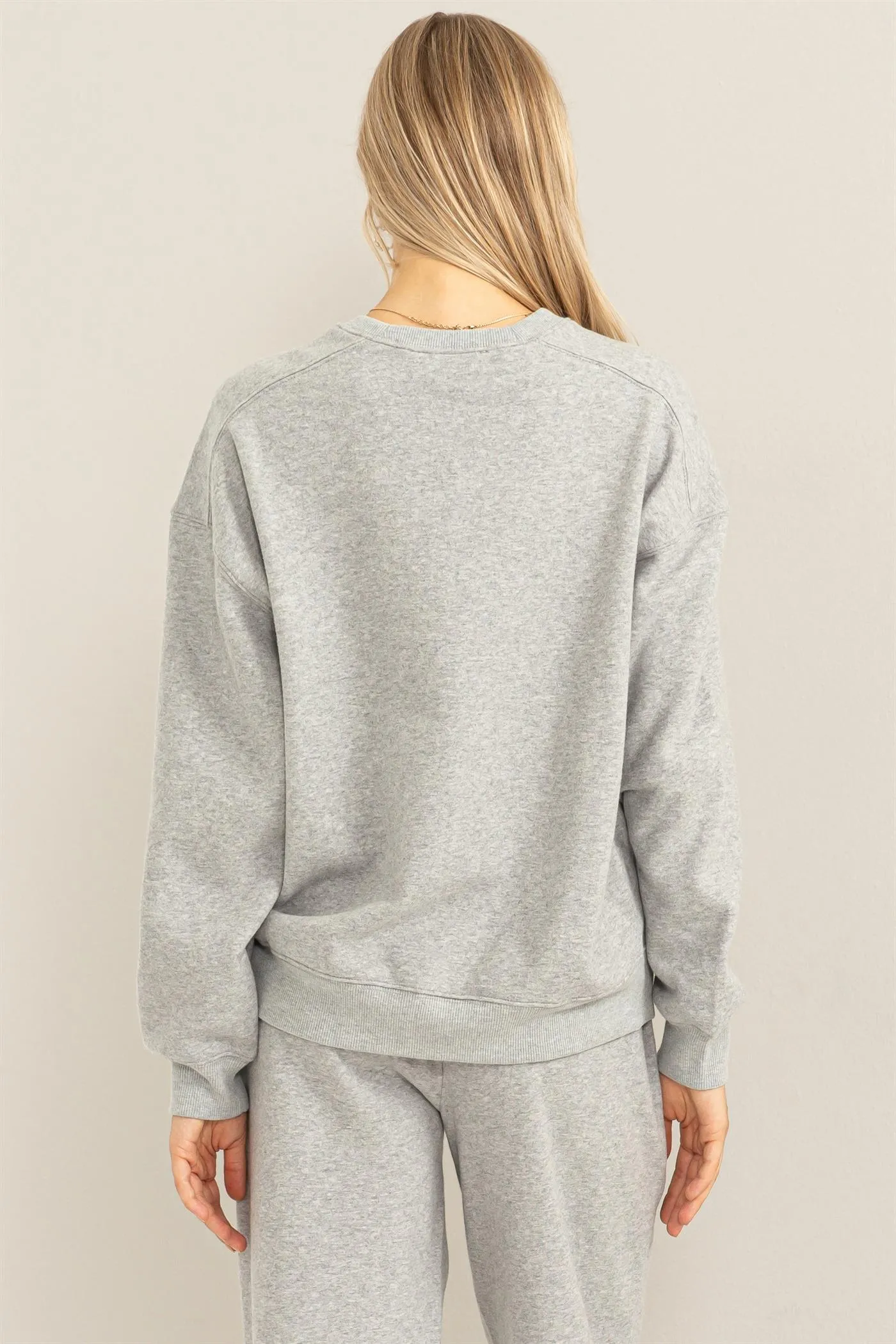 DZ24A194-DROP SHOULDER SWEATSHIRT