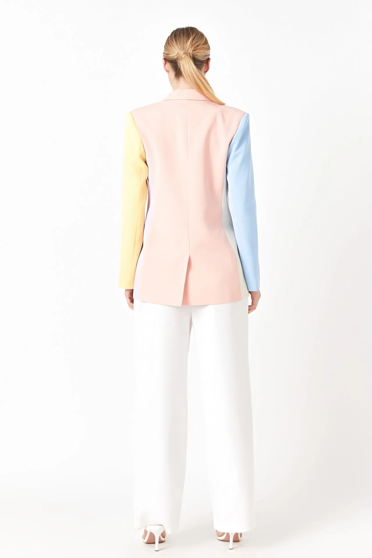 Endless Rose - Color Block Blazer