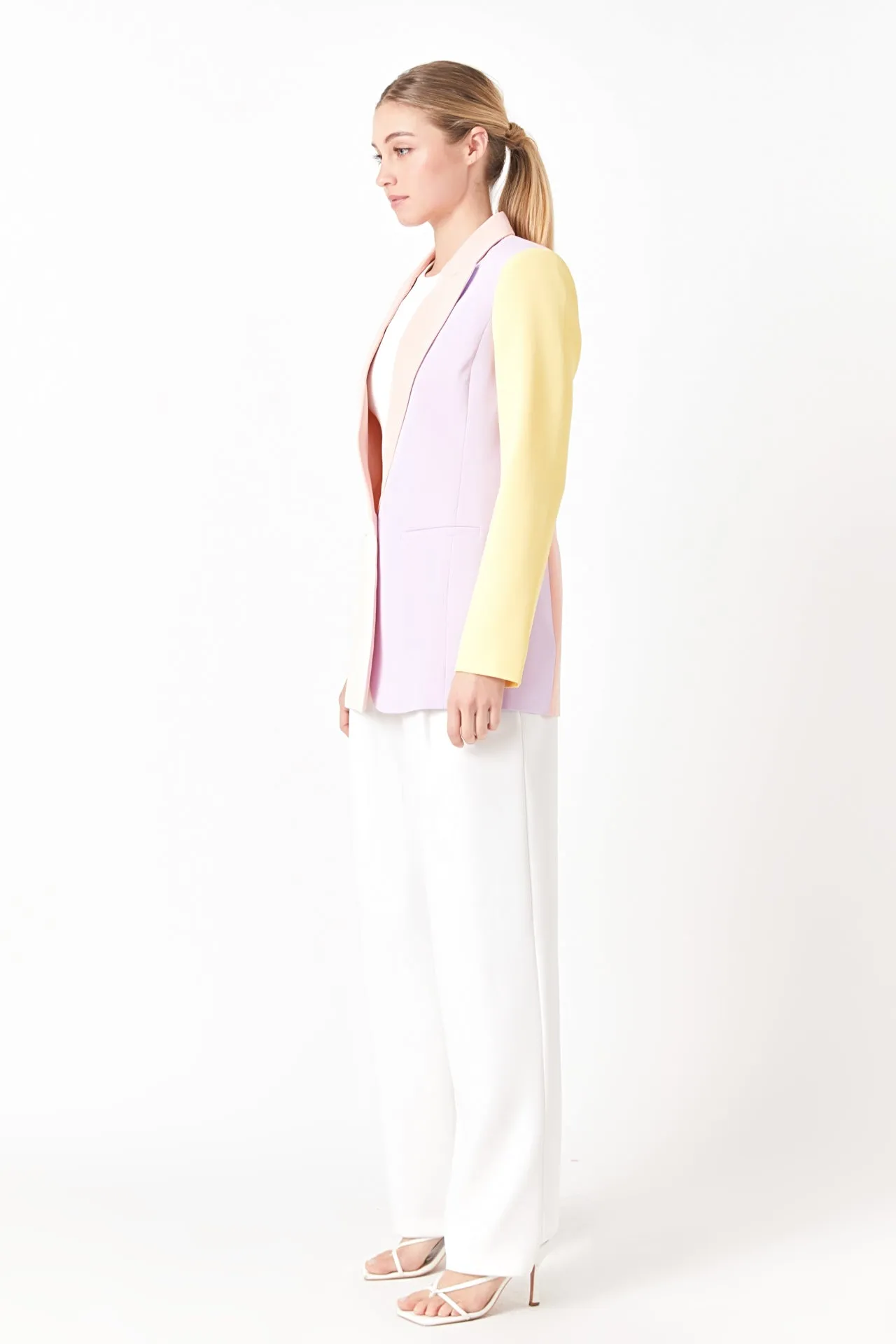 Endless Rose - Color Block Blazer