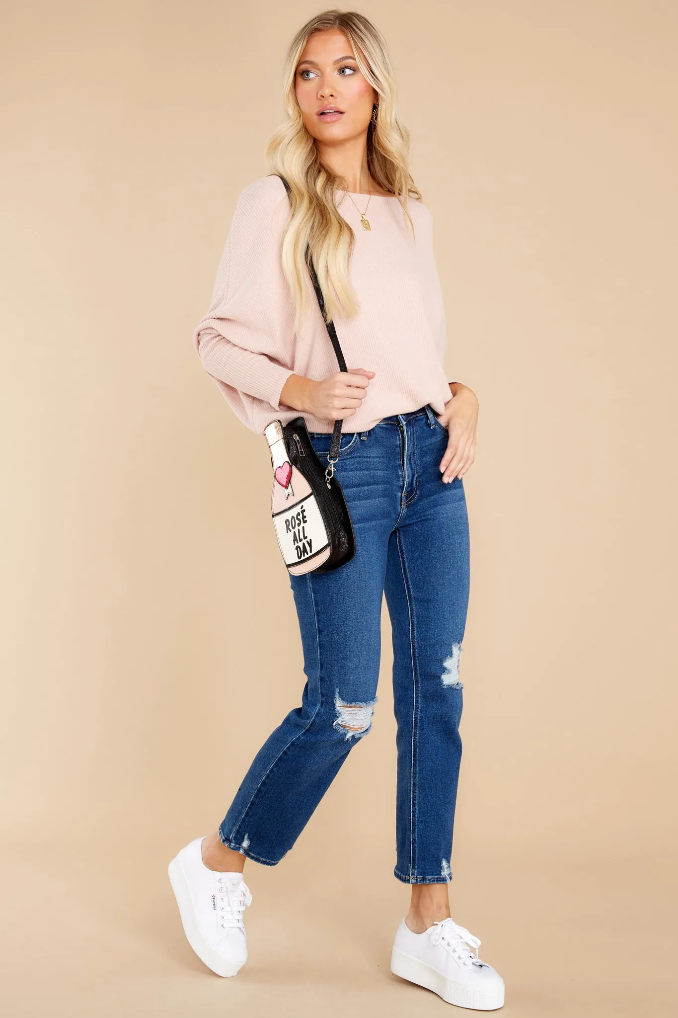 Essential Moment Light Pink Sweater