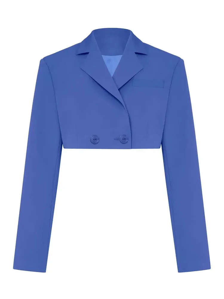 Fall Women Blazer Suit Two Piece Sets Turn-down Collar Blazers Tops And Pleated Skirts Femme High Street Y2K Outfits