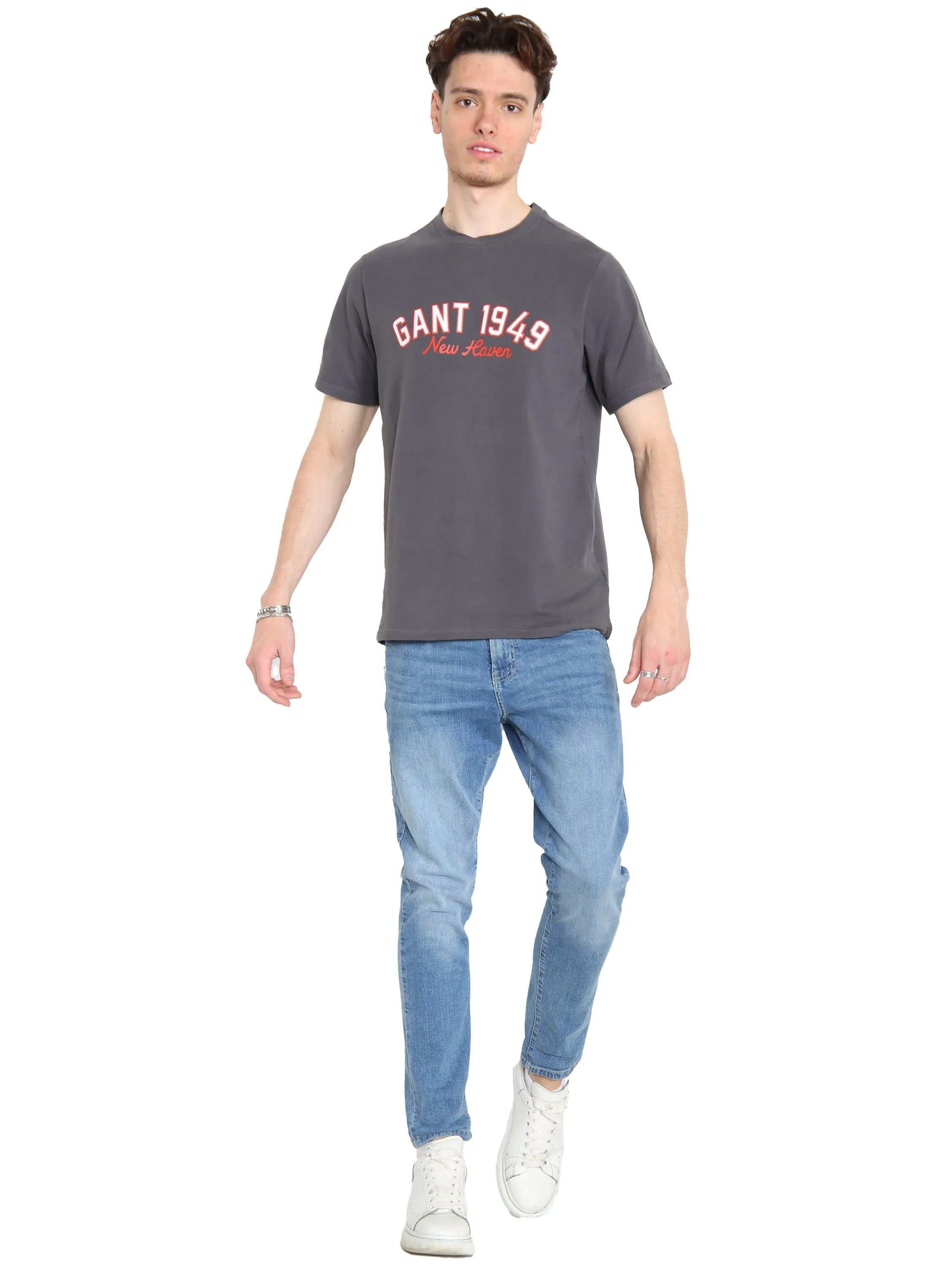 Gant New Haven | Mens Crew Neck T-Shirts