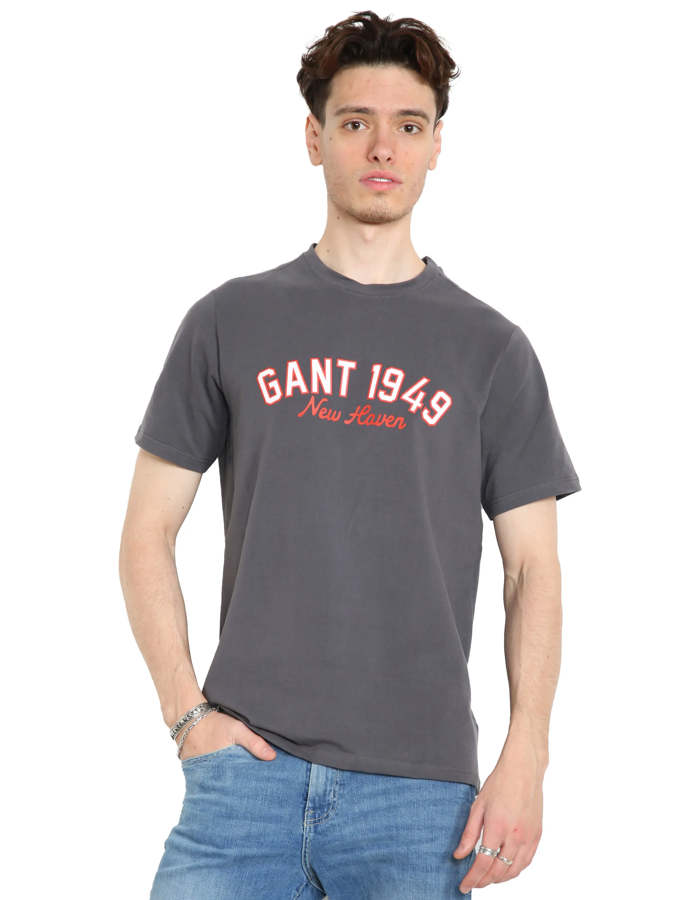 Gant New Haven | Mens Crew Neck T-Shirts