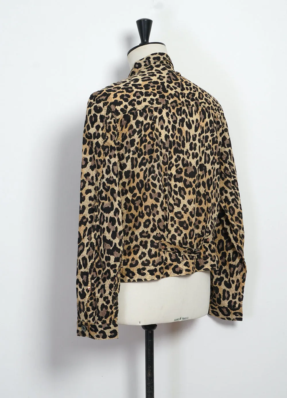 GAUZE 1st JKT | Lightweight Shirt Jacket | Leopard