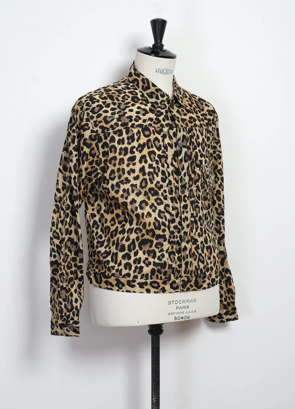 GAUZE 1st JKT | Lightweight Shirt Jacket | Leopard