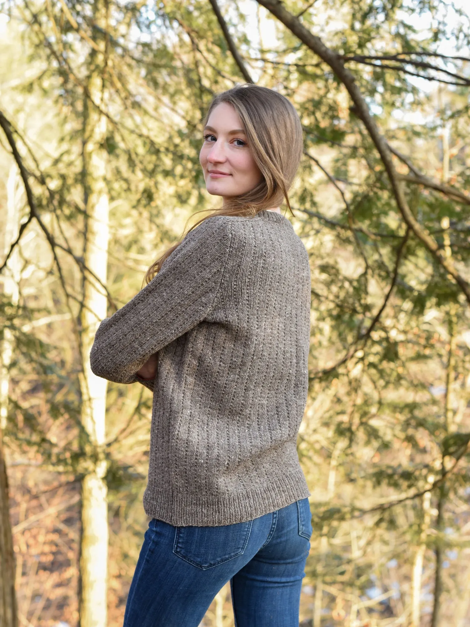 Her Home Office Pullover <br/><small>knitting pattern</small>