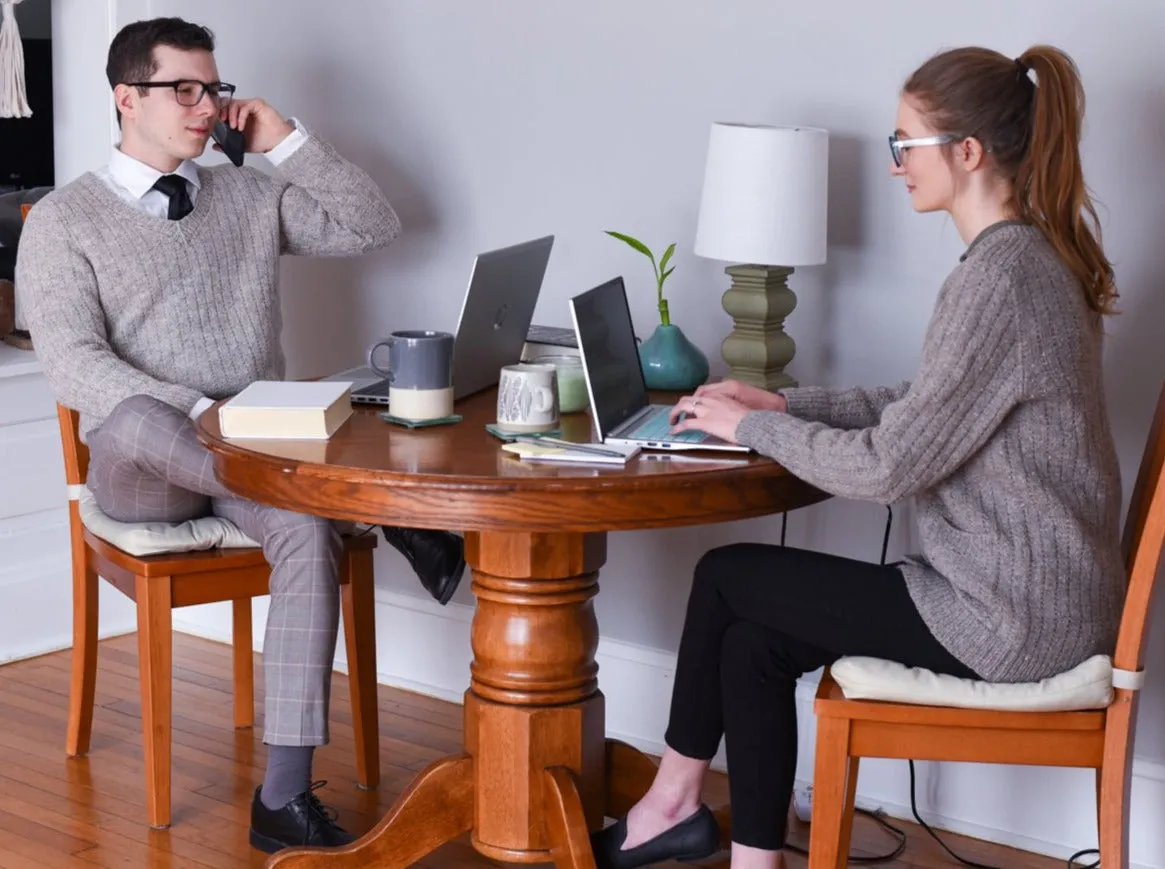 Her Home Office Pullover <br/><small>knitting pattern</small>