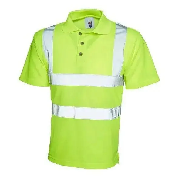 Hi Viz Polo Shirt Yellow For a smarter alternative