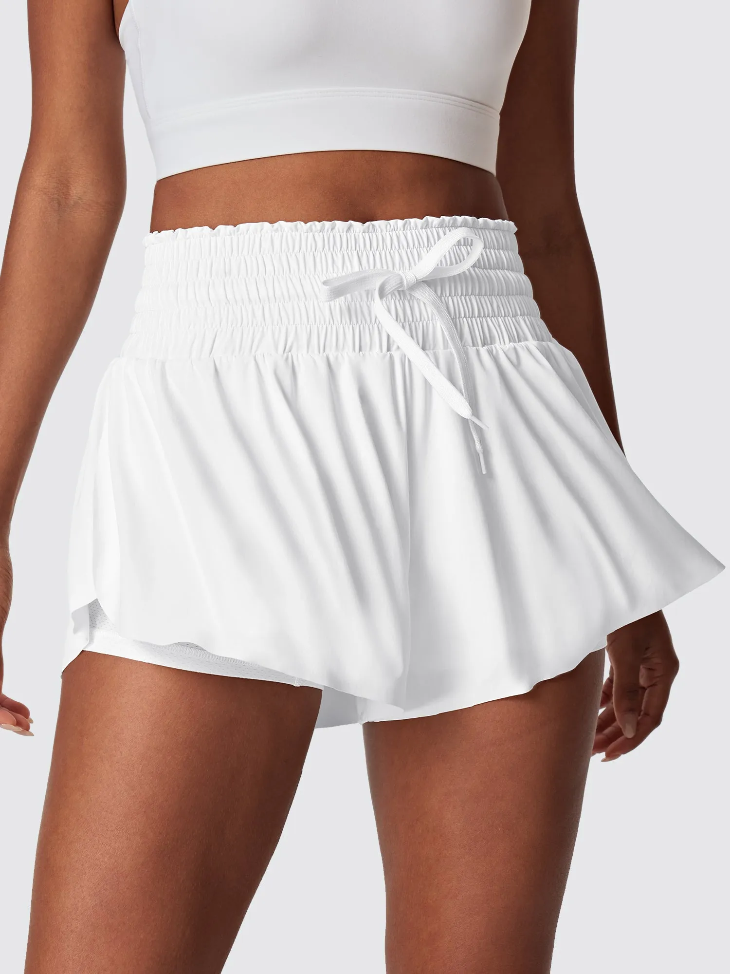 IUGA High Waist Flowy Shorts with Pockets