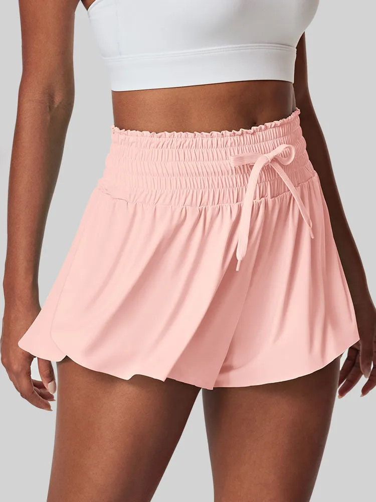 IUGA High Waist Flowy Shorts with Pockets