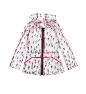 KENZO KIDS Unisex Allover Printed Raincoat Multicolor