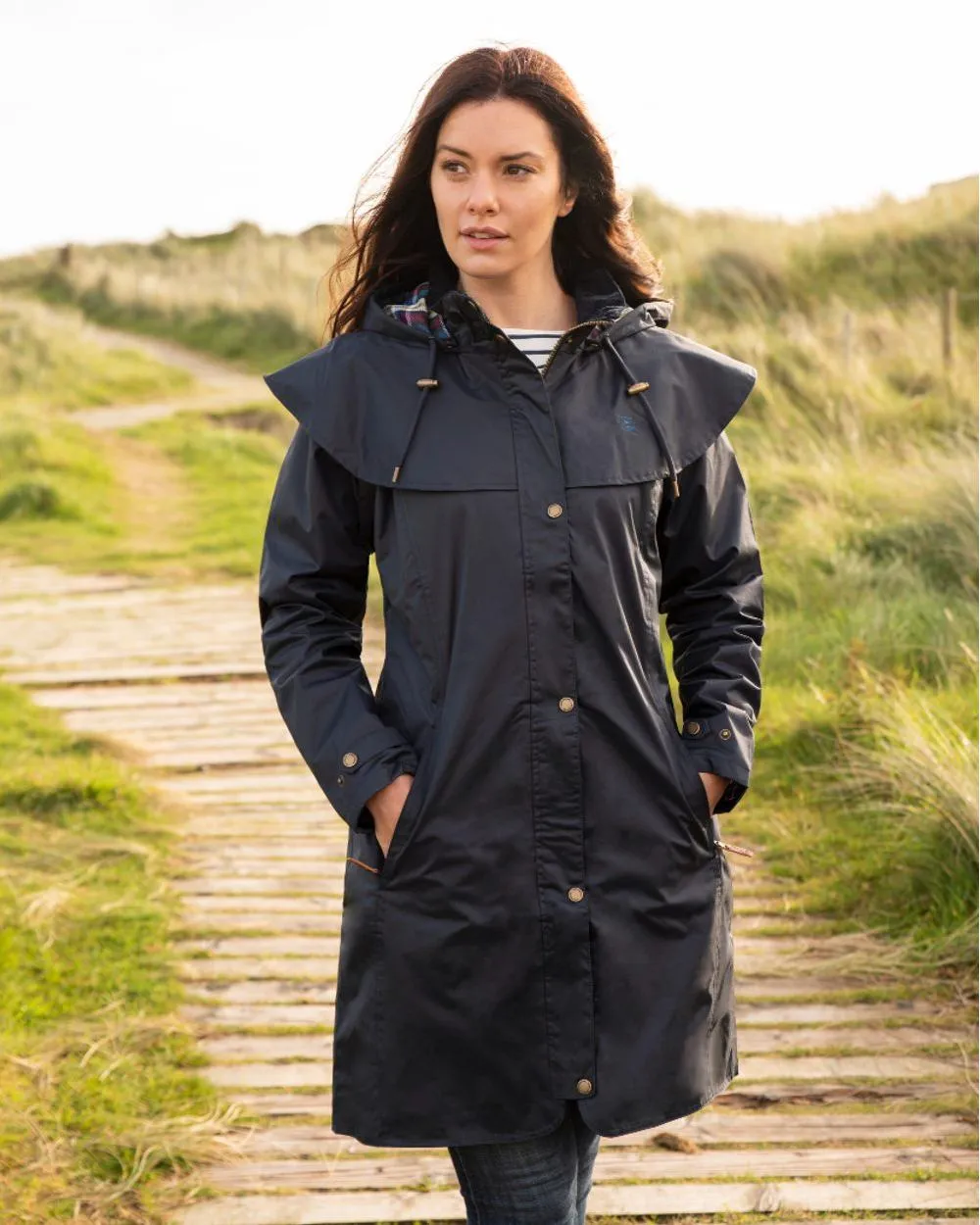 Lighthouse Outrider 3/4 Length Ladies Waterproof Raincoat