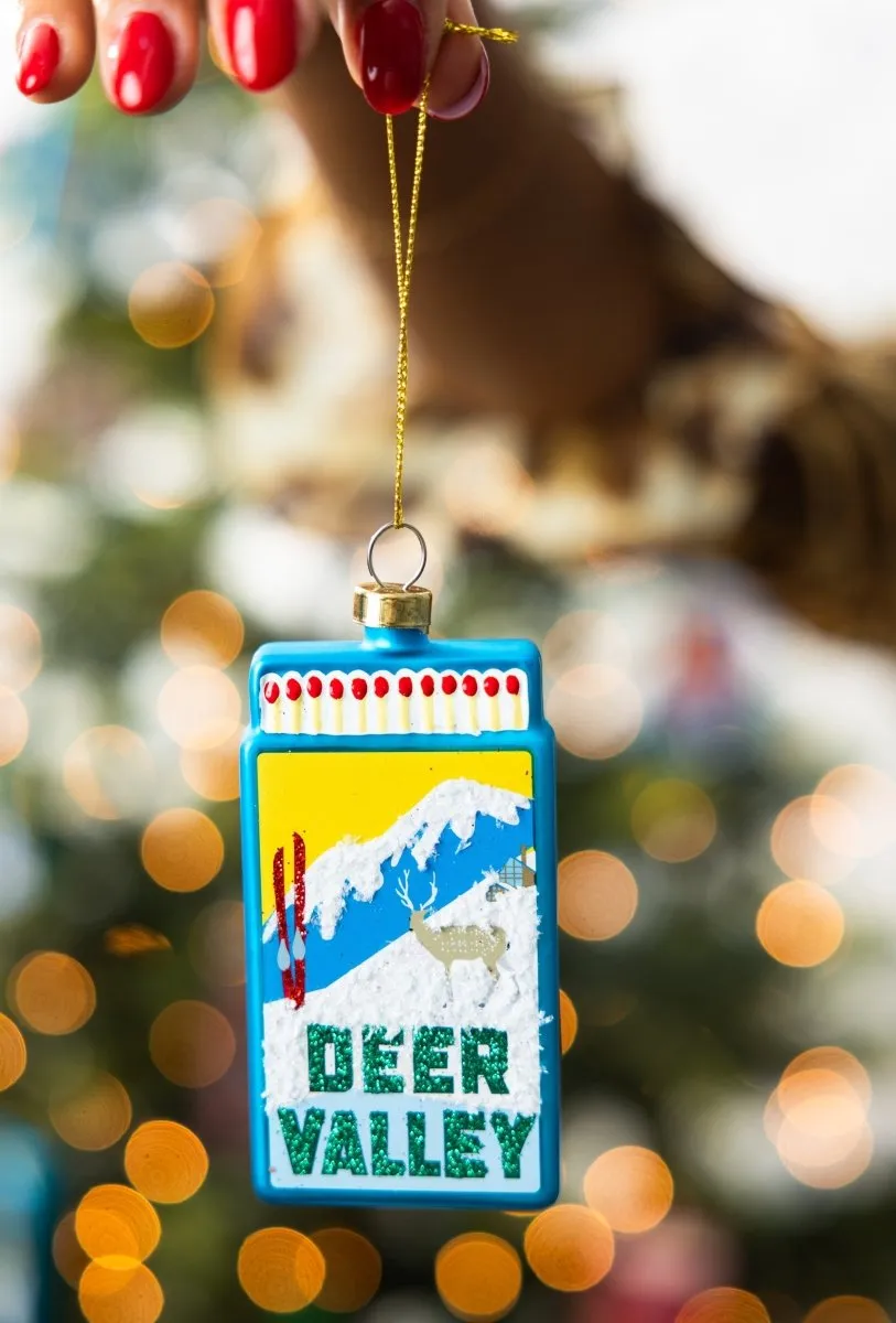 Matchbook Ornament | Deer Valley