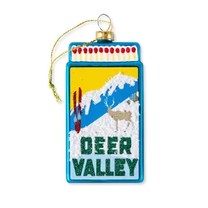 Matchbook Ornament | Deer Valley