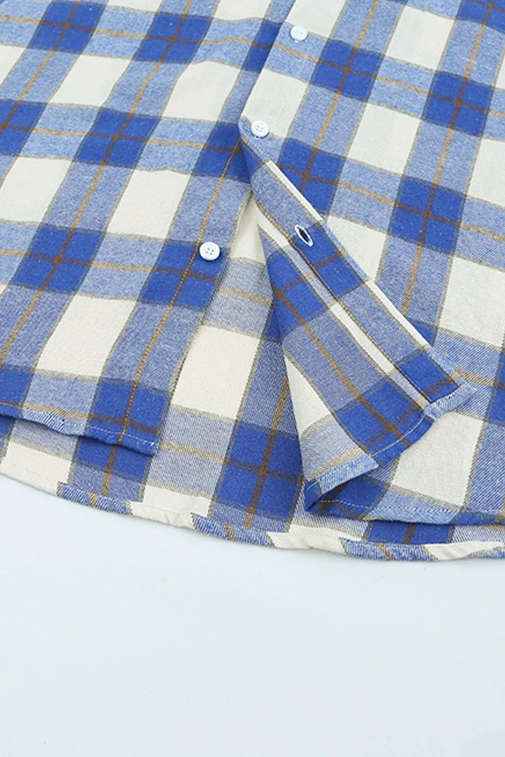 Men's Plaid Hooded Shirts Casual Long Sleeve Lightweight Shirt Jackets