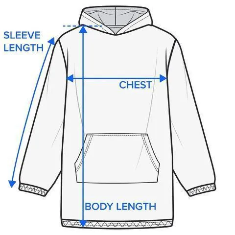 Navagio Beach Wearable Blanket Hoodie