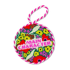 Needlepoint Ornament - Main Character