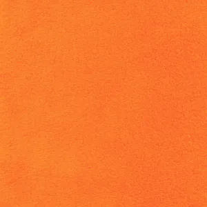 Orange Fleece Fabric