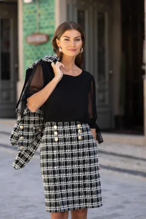 Plaid Skirt