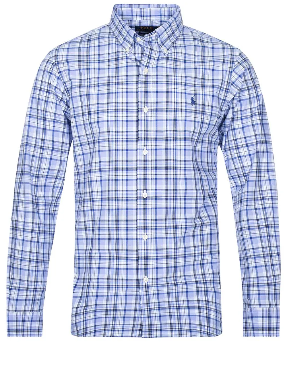 Poplin Long Sleeve Sport Shirt Multi