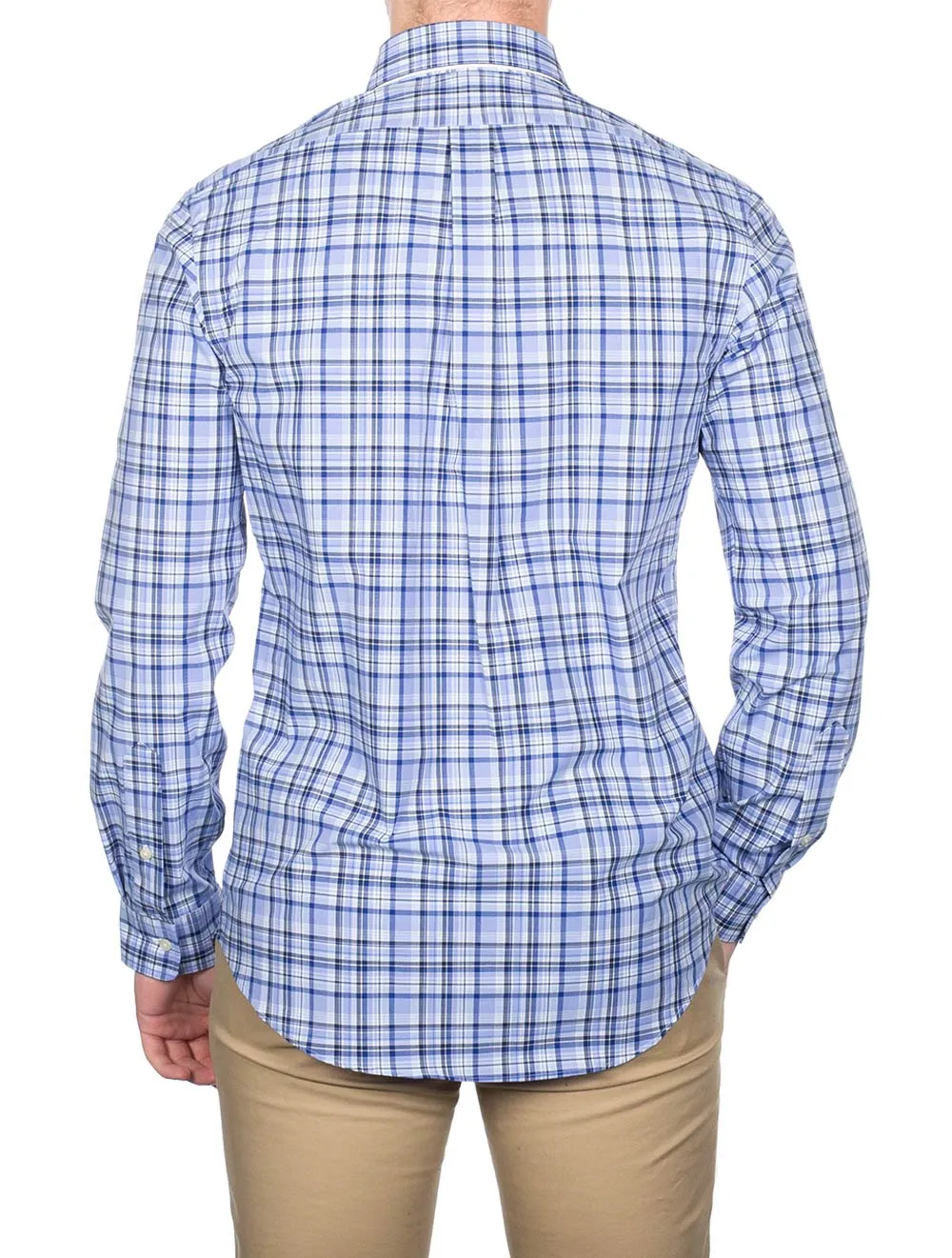 Poplin Long Sleeve Sport Shirt Multi