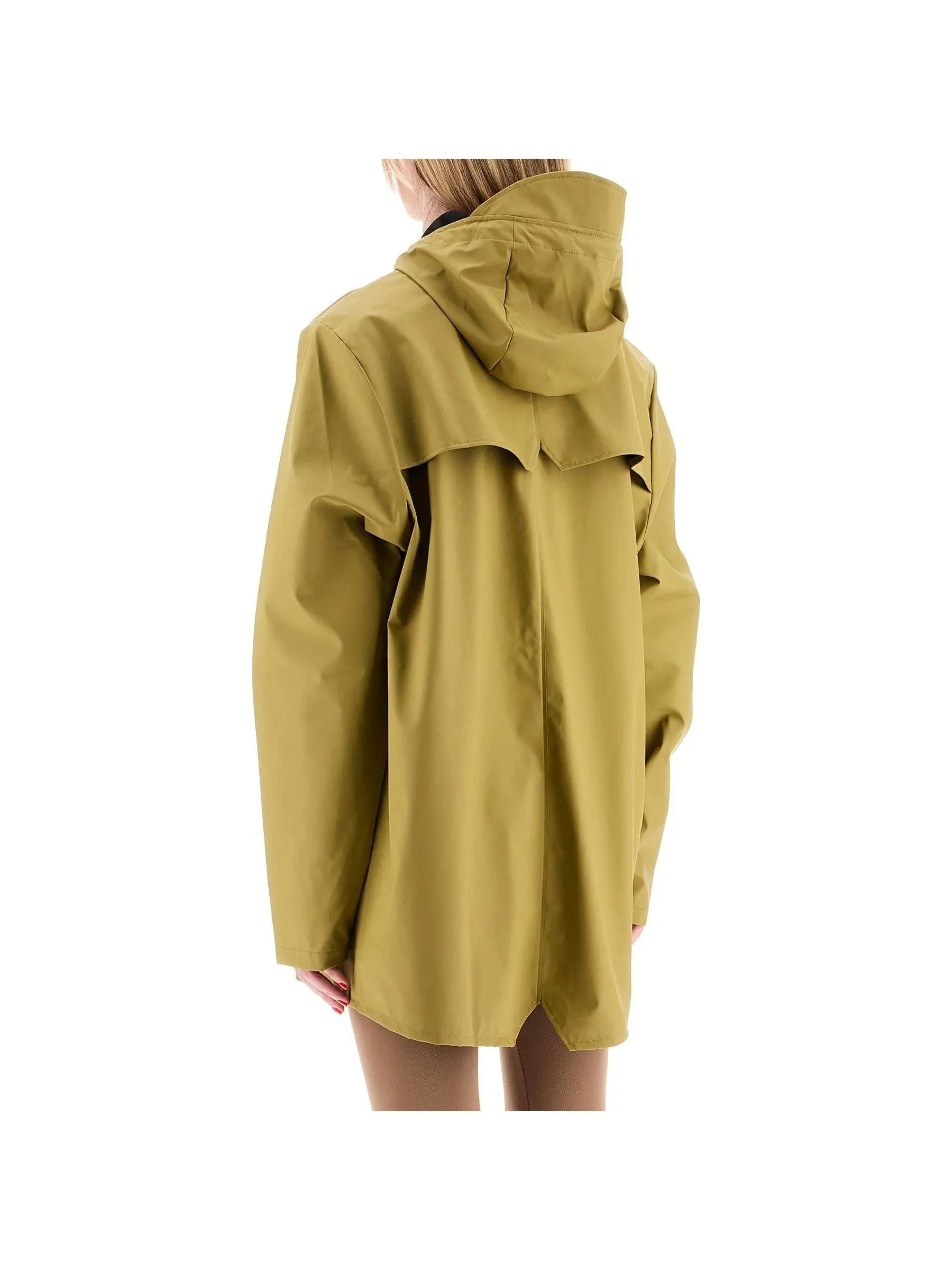 Rain Pattern Waterproof Jacket