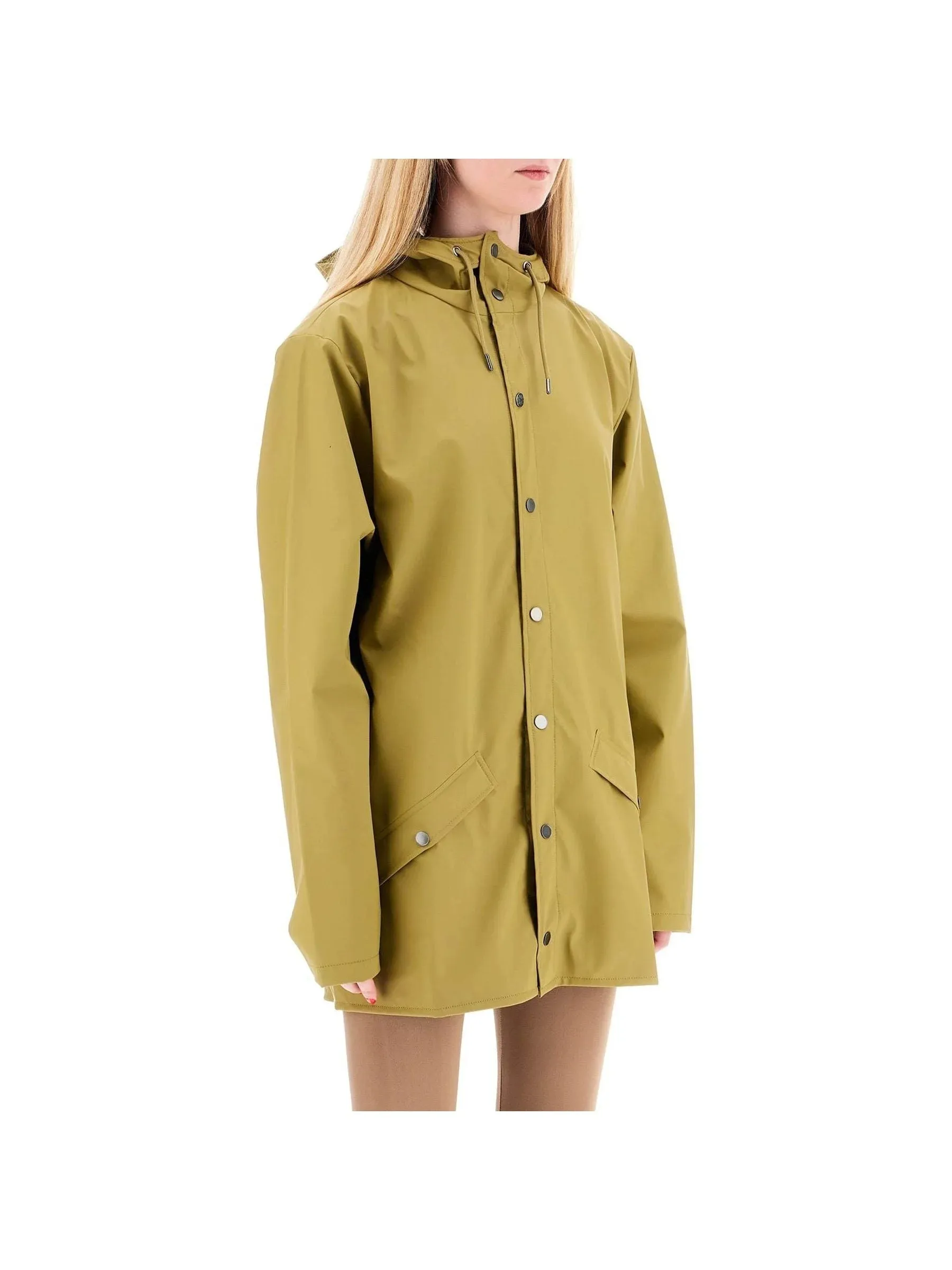 Rain Pattern Waterproof Jacket