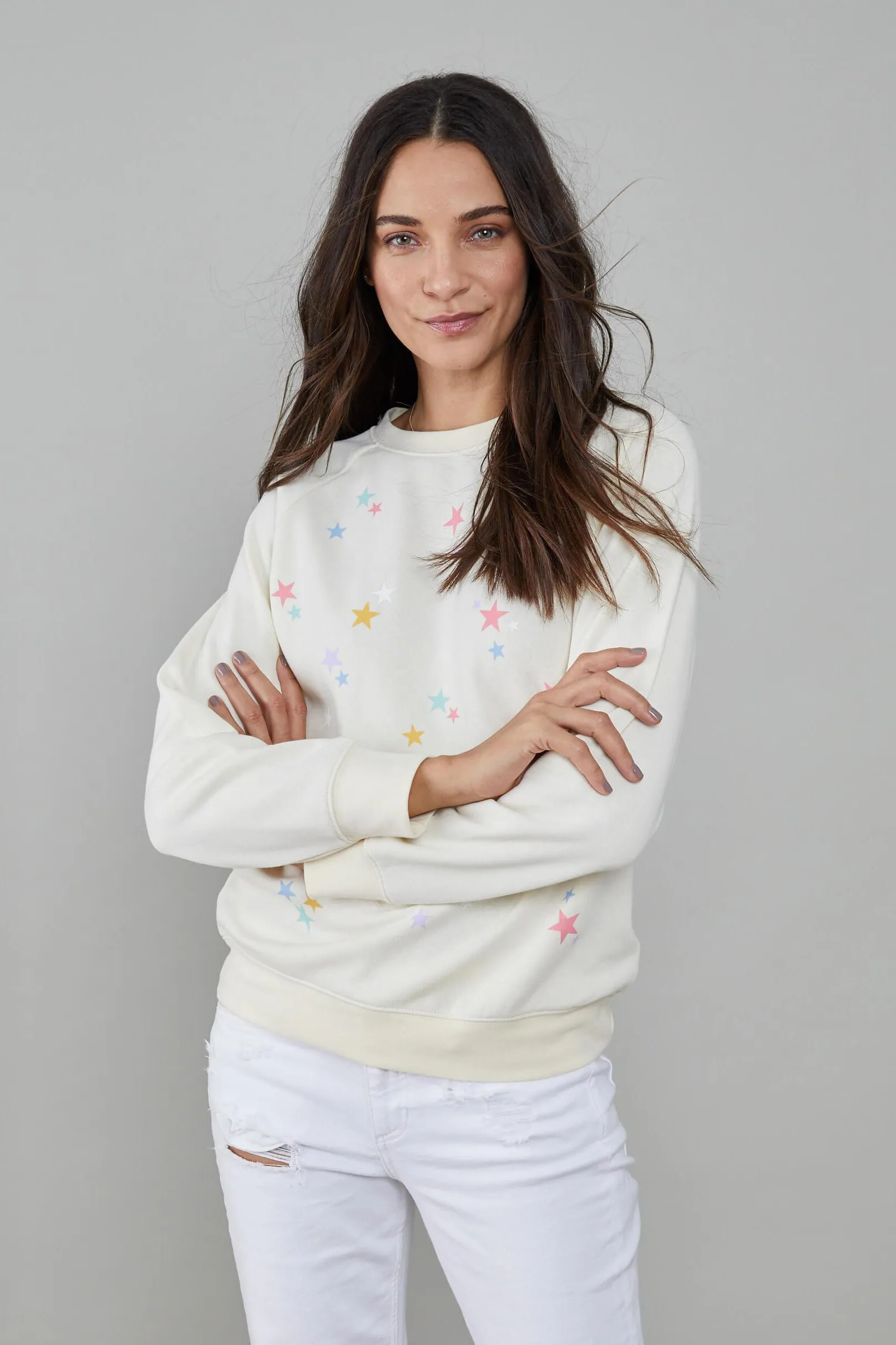 Rainbow Stars Sweatshirt