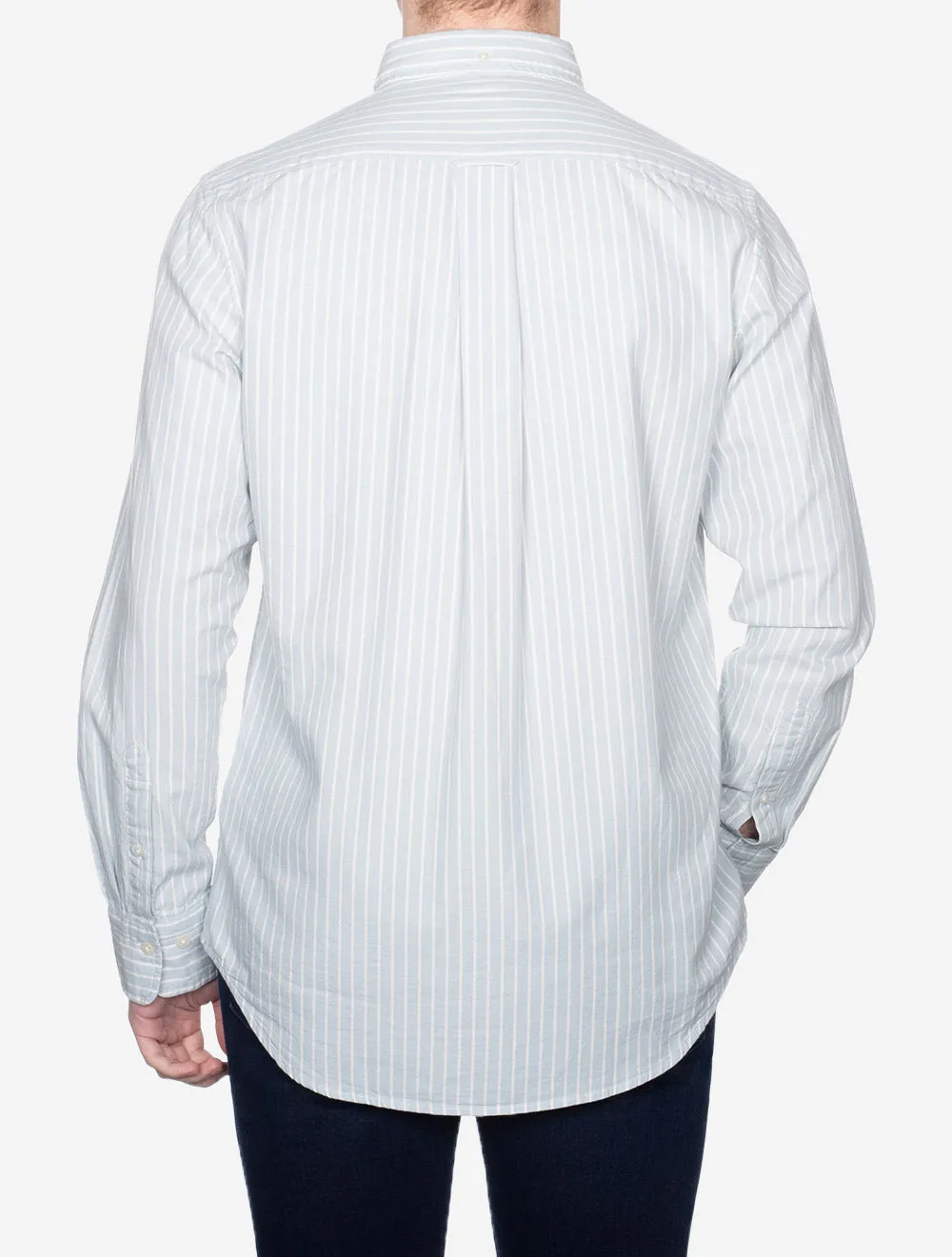 Regular Archive Oxford Stripe Shirt Stormy Sea