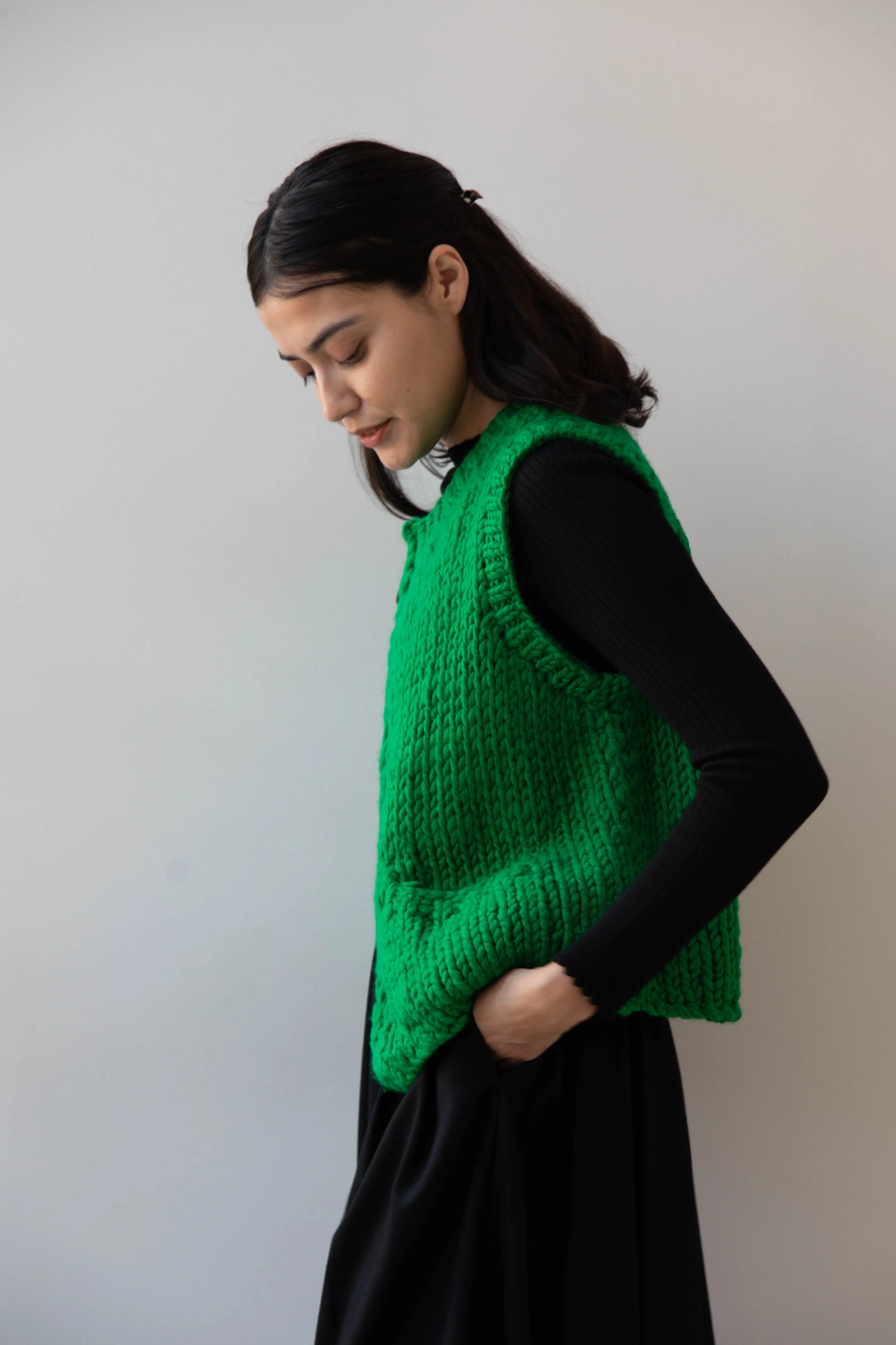 Runaway Bicycle | Bobby Vest in Green