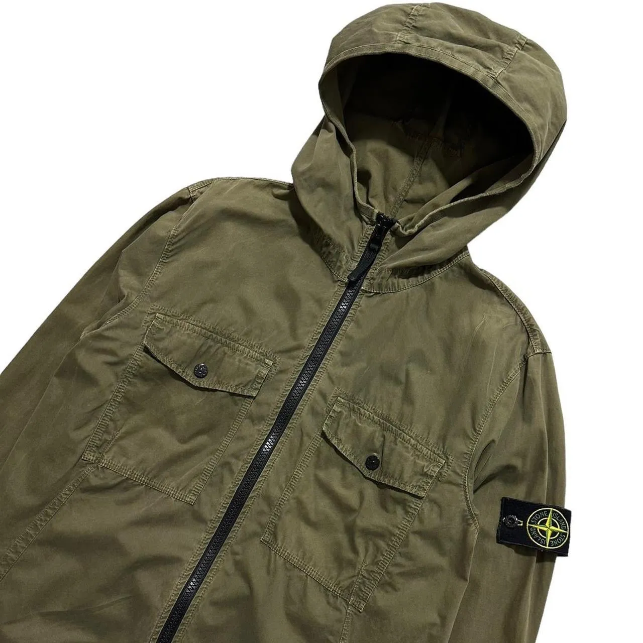 Stone Island Double Pocket Canvas Jacket