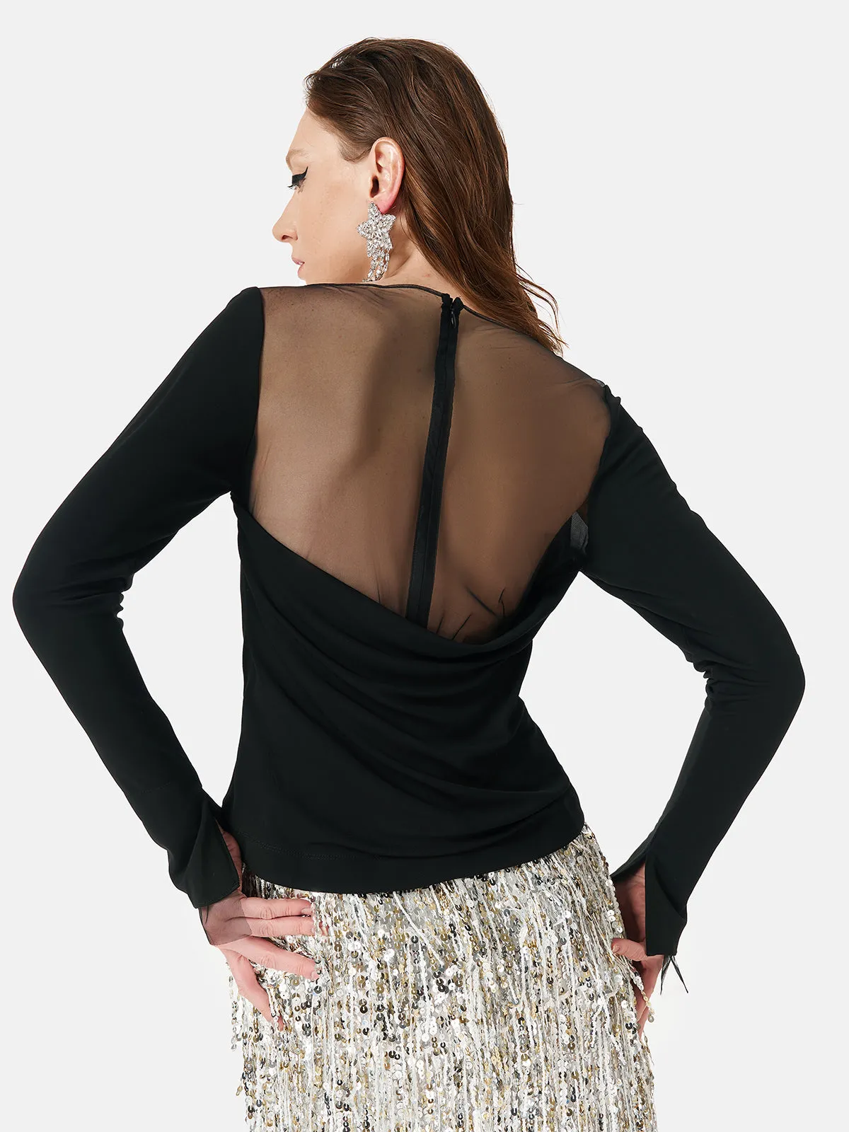 Tencel Backless Top