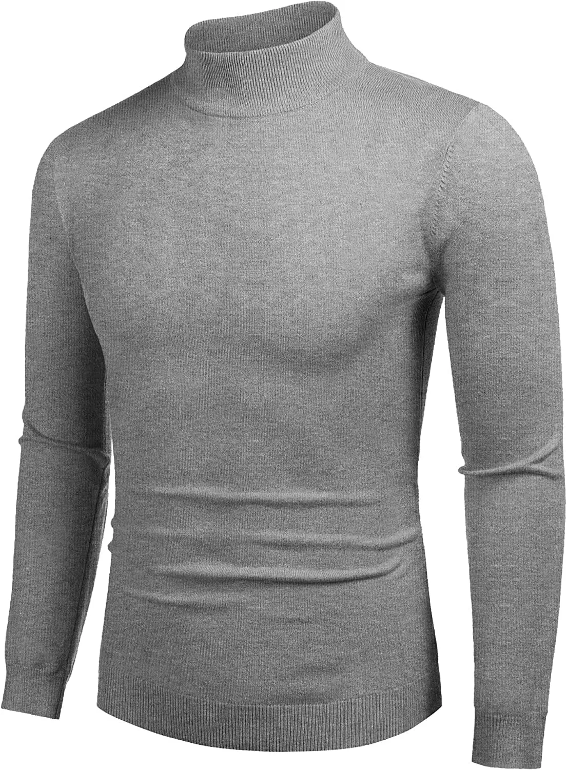 Turtleneck Pullover Basic Knitted Thermal Sweaters (US Only)