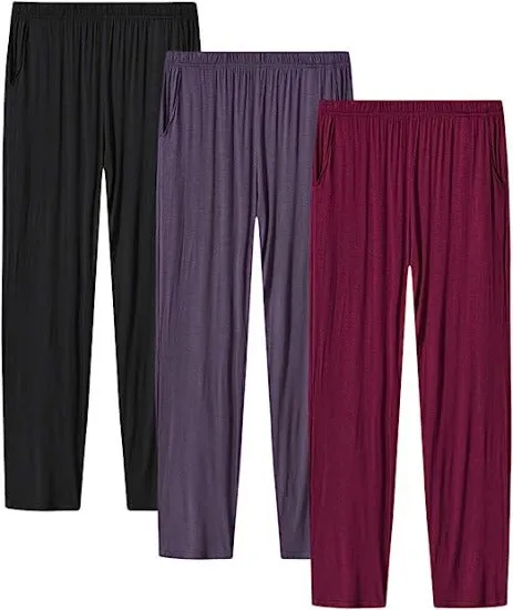 Women’s Pajama Pants Stretch Modal Pajama Bottoms Lounge Pants with Pockets