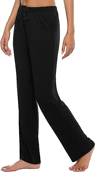 Women’s Pajama Pants Stretch Modal Pajama Bottoms Lounge Pants with Pockets