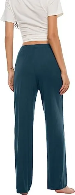 Women’s Pajama Pants Stretch Modal Pajama Bottoms Lounge Pants with Pockets