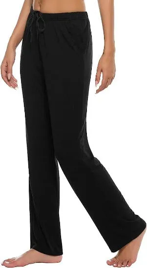 Women’s Pajama Pants Stretch Modal Pajama Bottoms Lounge Pants with Pockets