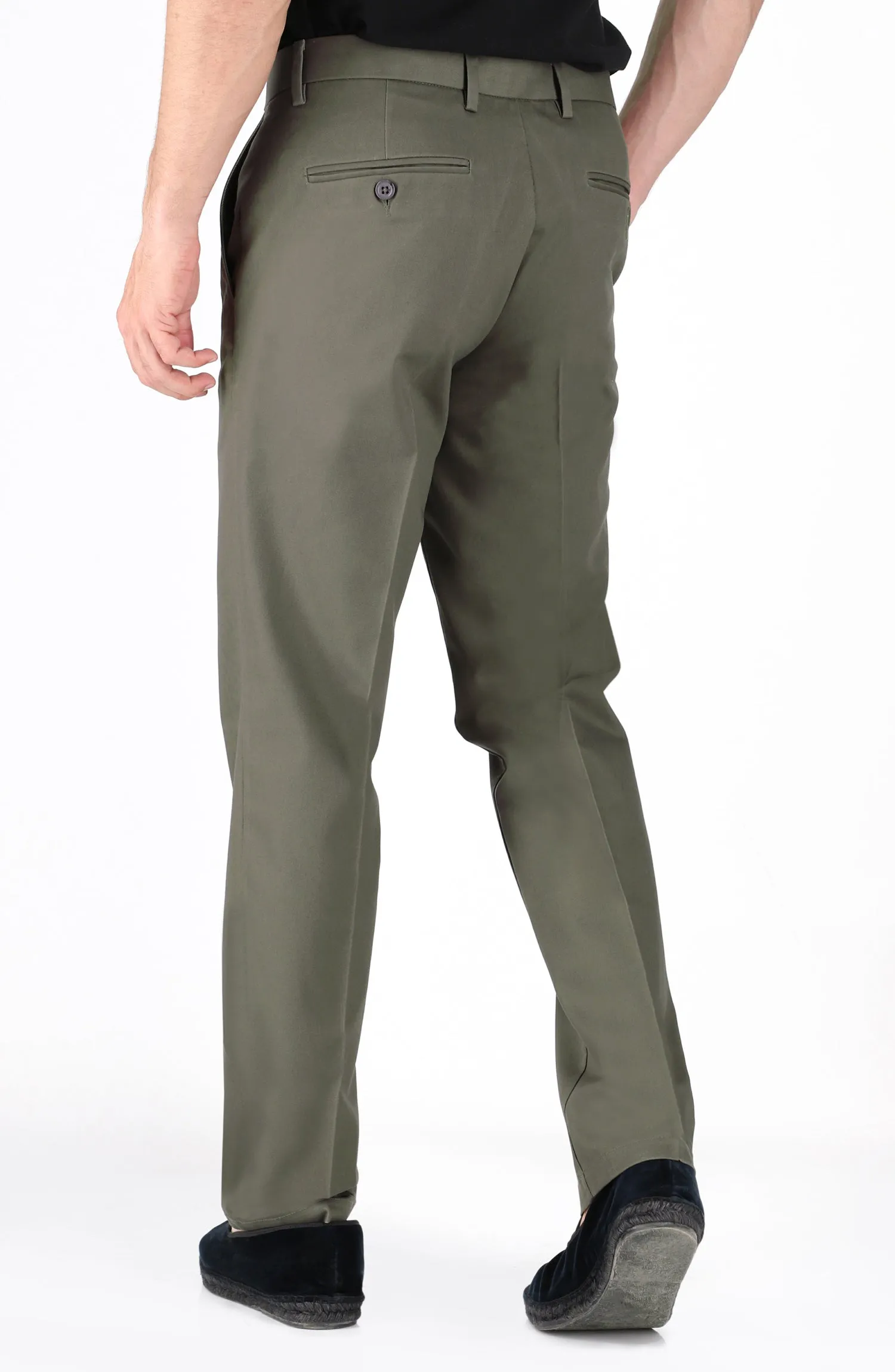 Wrinkle Free Pant - Olive